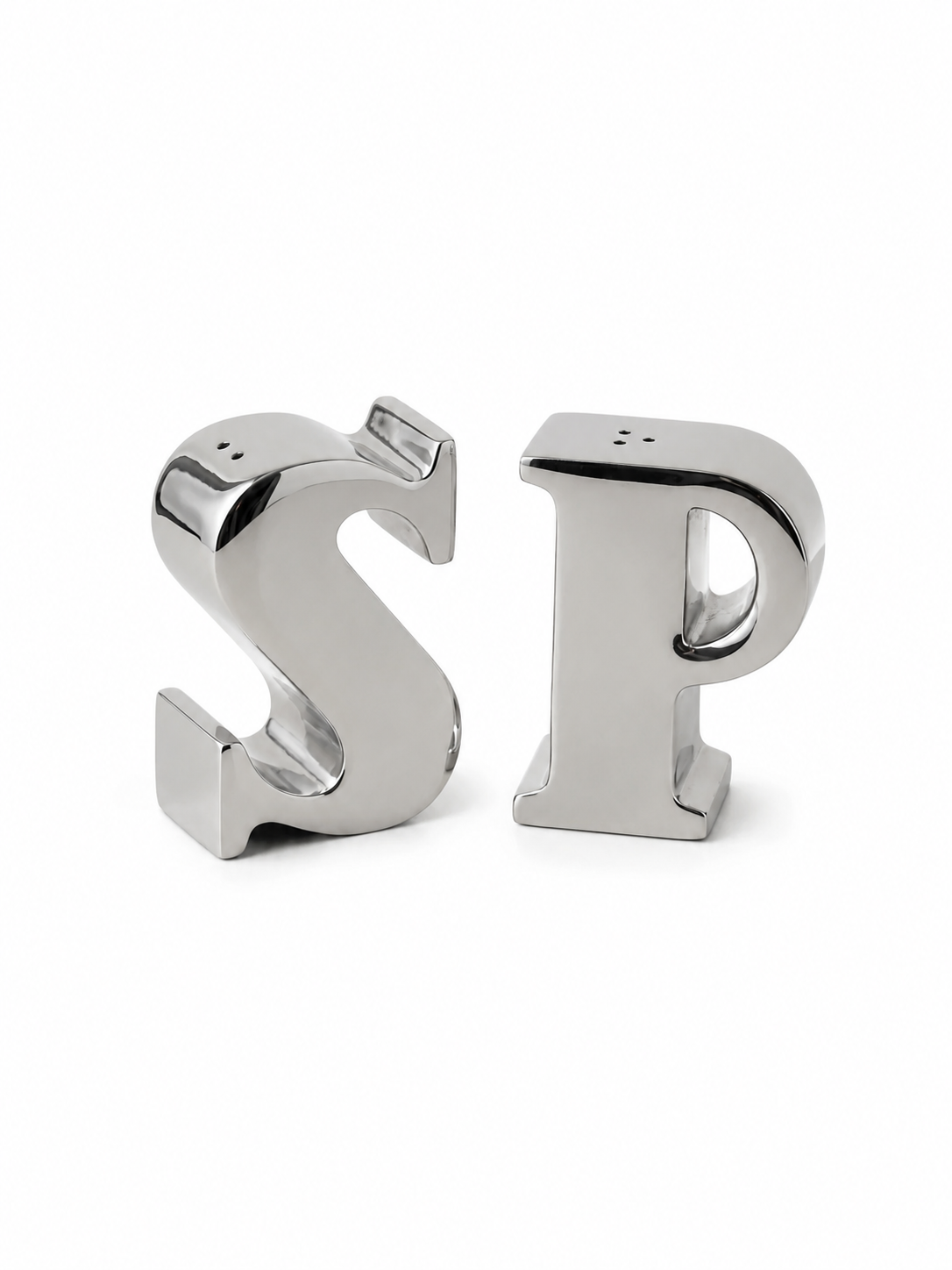 Tipografik Tuzluk & Biberlik Seti (S&P)