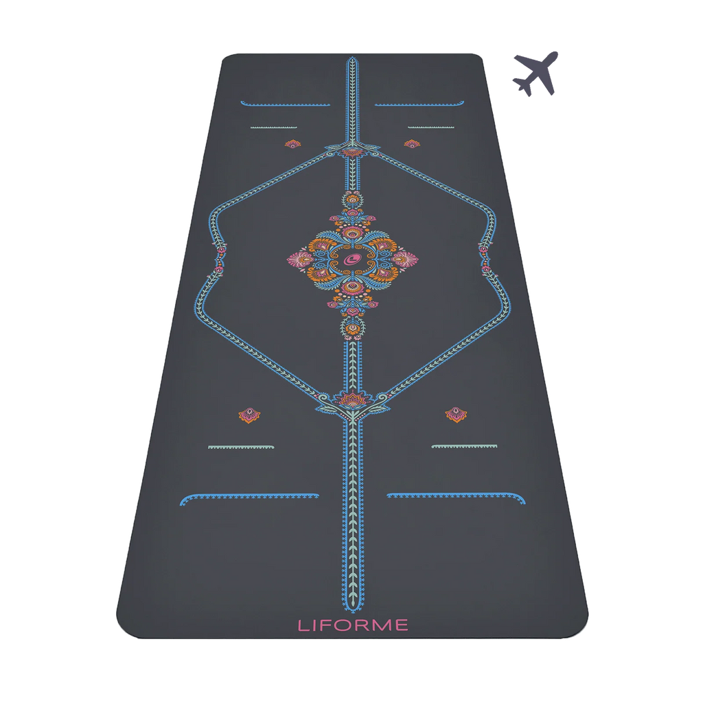 Liforme Mindful Garden Travel Yoga Mat