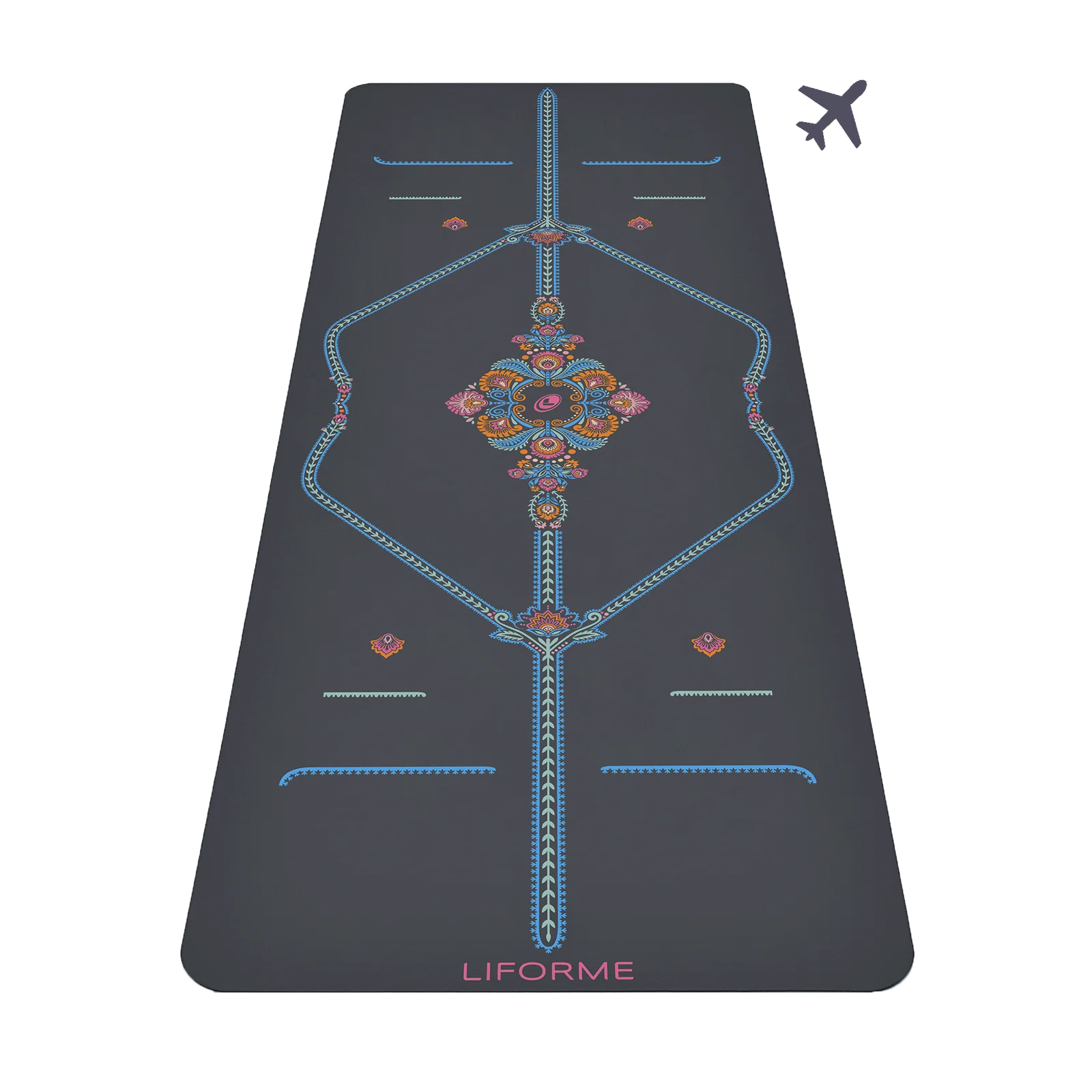 Liforme Mindful Garden Travel Yoga Mat