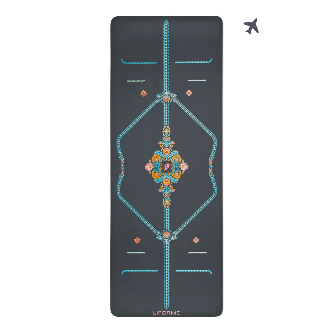 Liforme Mindful Garden Travel Yoga Mat