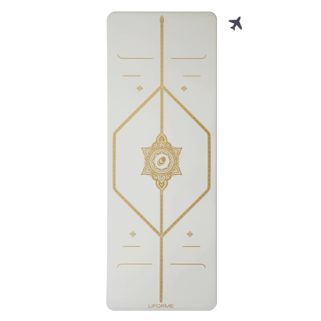Liforme White Magic Travel Yoga Mat