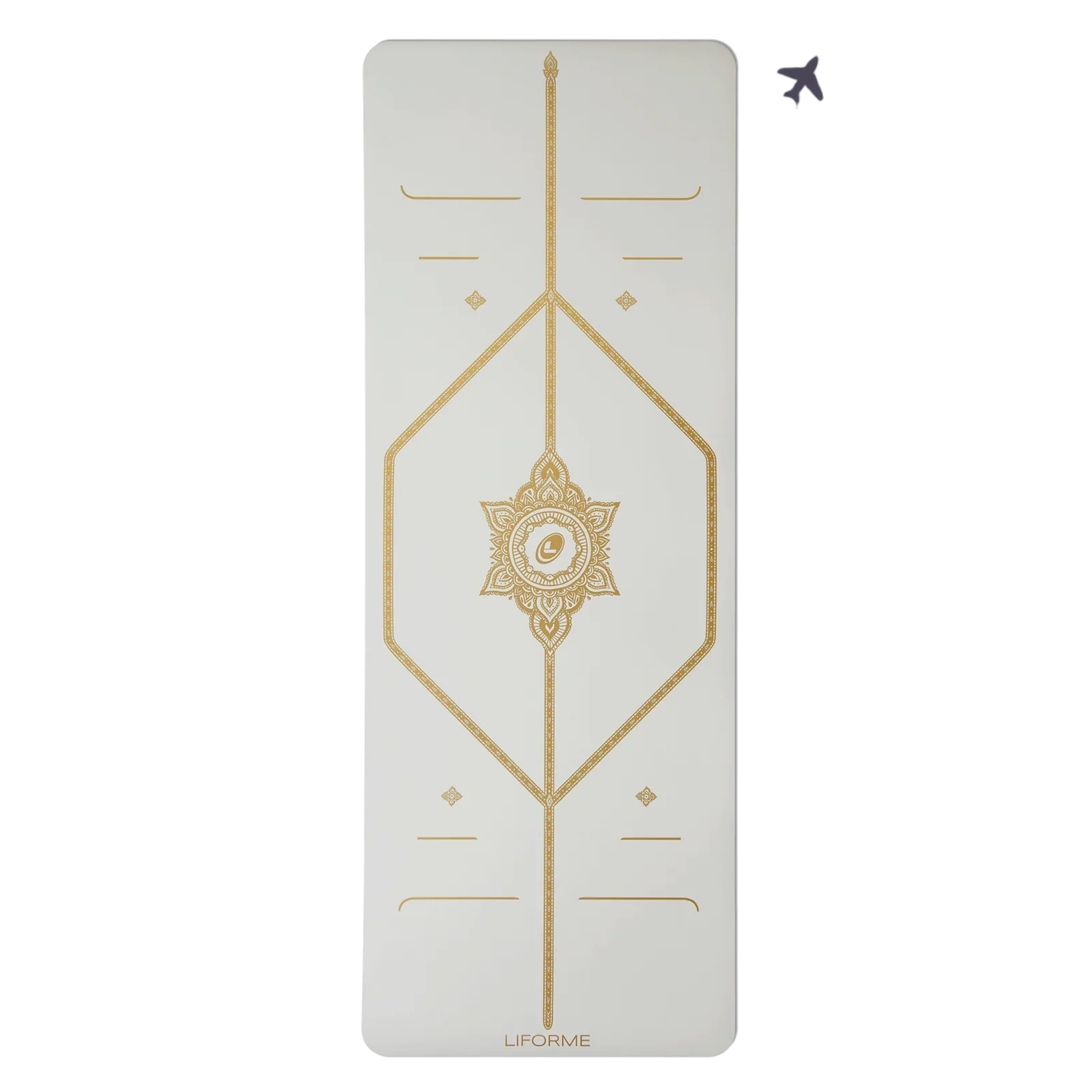 Liforme White Magic Travel Yoga Mat